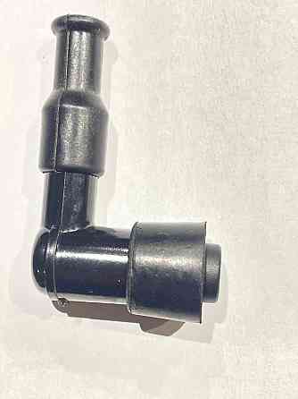 Насвечник 90*, Г- образный (короткий, черный) Мукачево