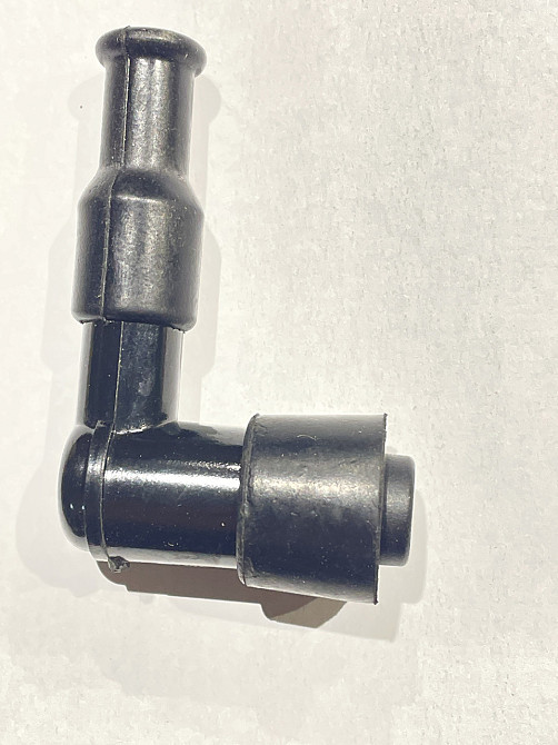 Насвічник 90*, Г-подібний (короткий, чорний) Мукачево - фото 1