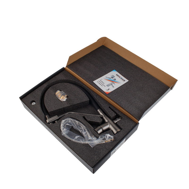 Змішувач для кухні Mixxus Premium SENNA 021 GRAPHITE з виходом для питної води   ( MI6827 ) 37486 Харьков - изображение 6