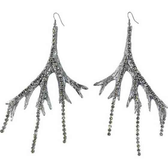 Серьги СЕРЕБРИСТЫЕ Silver Wood Lux Киев