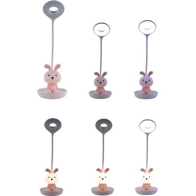 Настільна лампа Kite Bunny LED з акумулятором, рожева (K24-492-1-2) Вінниця - фото 5