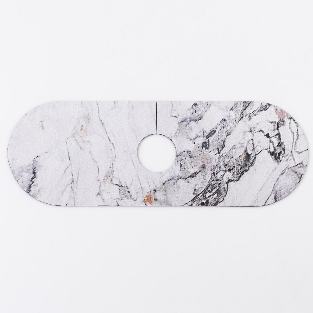 Вологовбираючий килимок для раковини під кран із поліестеру 37,5*13 см HP-42-12G Коломыя - изображение 1