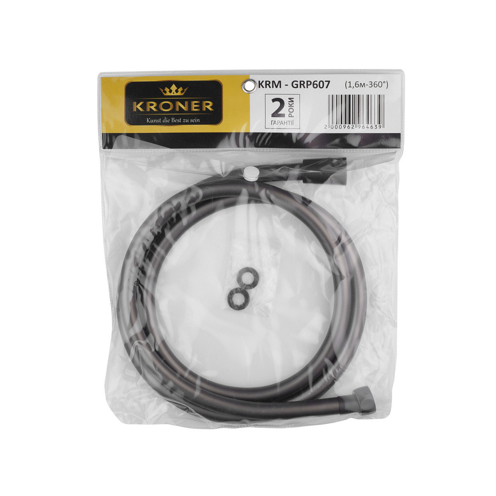 Шланг для душа Kroner KRM - GRP607 Anti-Twist 160 см Киев - изображение 3