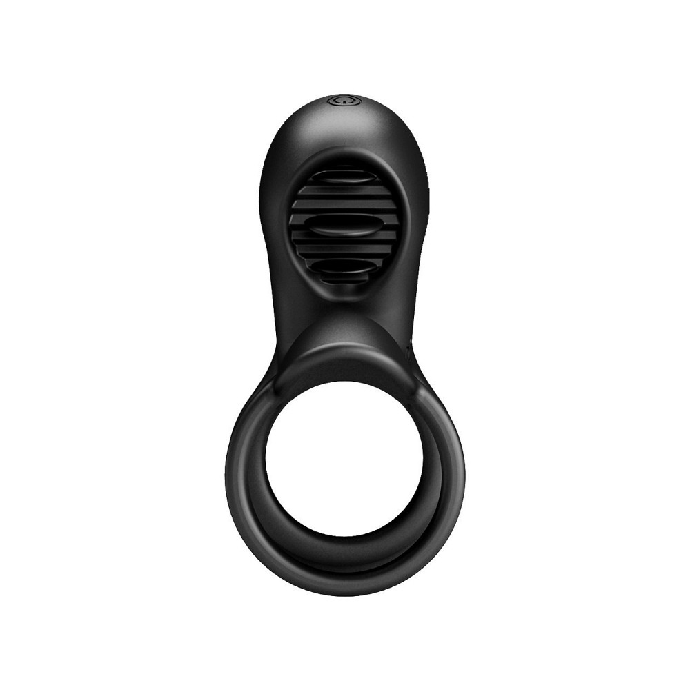 Насадка на член - Pretty Love Vibrating Penis Sling Jammy Black Sex Aura Київ - фото 6