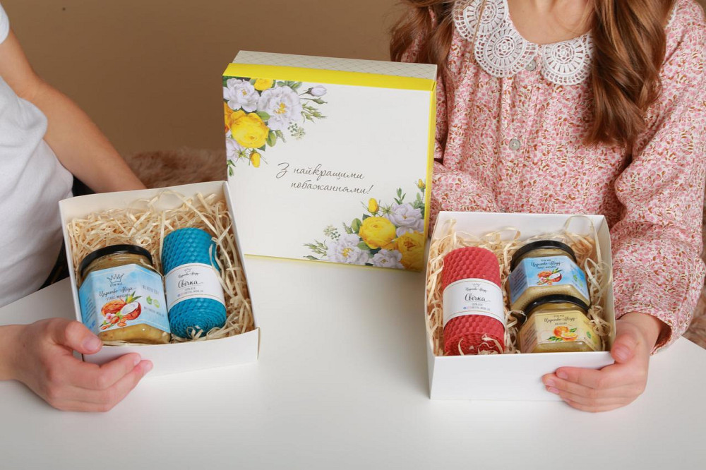 Недорогий солодкий подарунковий набір Царство Меду №18 для дівчини, подруги, мами. Одеса - фото 8