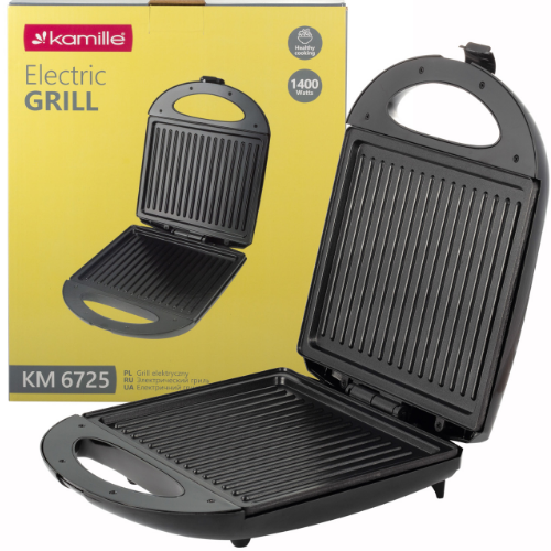 Електричний гриль 1400W 6725 KAMILLE Житомир - изображение 4
