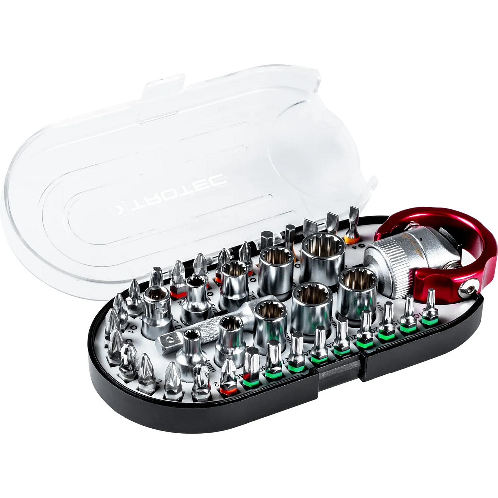 Отвертка с набором бит Trotec 40 pieces Bit and Socket Wrench Set (6200001005) Винница - изображение 9