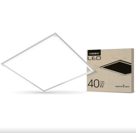 LED Панель 40W 5000К ART VL-PA405W Videx Житомир