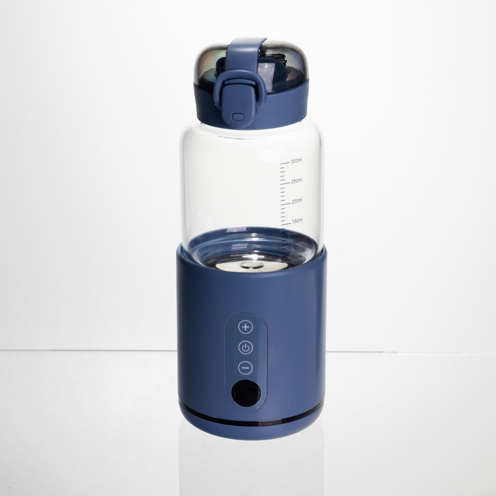 Пляшка з підігрівом для дитячого харчування та напоїв 300 мл з акумулятором підігрівач термос для дитячого харчування Синій HW01BL Коломия - фото 2