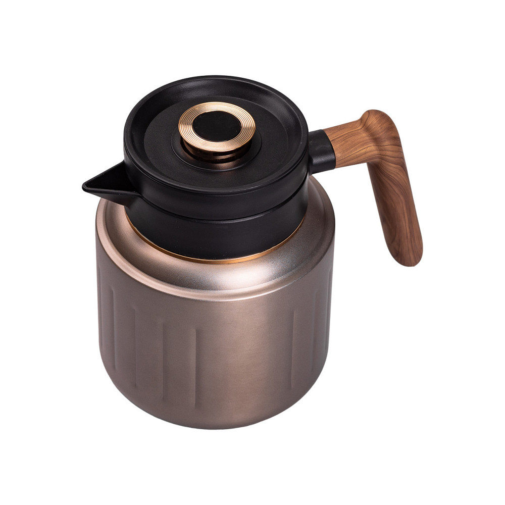 Термос-чайник с индикатором температуры, 1 л, серый Киев - изображение 2