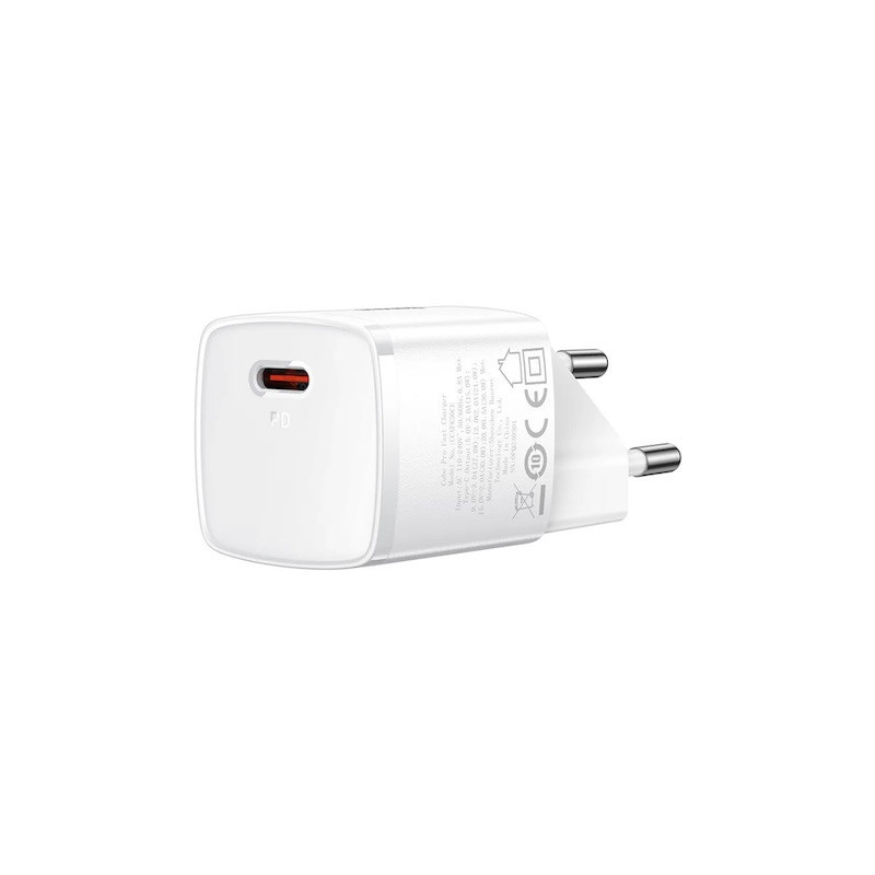 Мережевий зарядний пристрій Baseus Cube Pro Fast Charger 1C 30W EU White Київ - фото 3