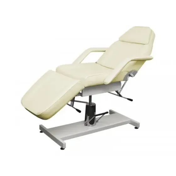 Гидравлическая косметологическая кушетка CH-210-A с вращением 360° Бежевый Киев