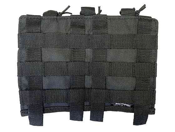 Подсумок для АК на три магазина Novator PAK-4 Black (Oxford) Киев