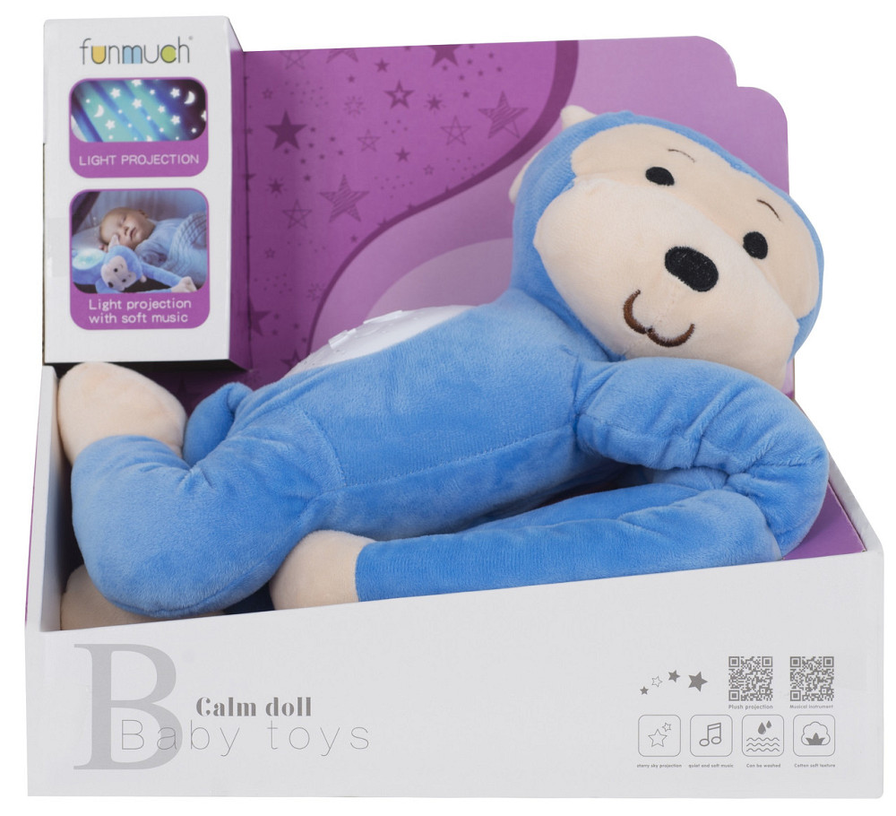 М'яка музична іграшка Funmuch Мавпа з проектором (6476781) Київ - фото 3