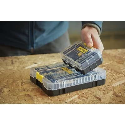 Набір свердл і біт Stanley FatMax, Phillips, Pozidriv, Torx, Pz1, Ph1, T20, L 25, 50 мм, 19 шт, кейс (STA88554) Вінниця - фото 5