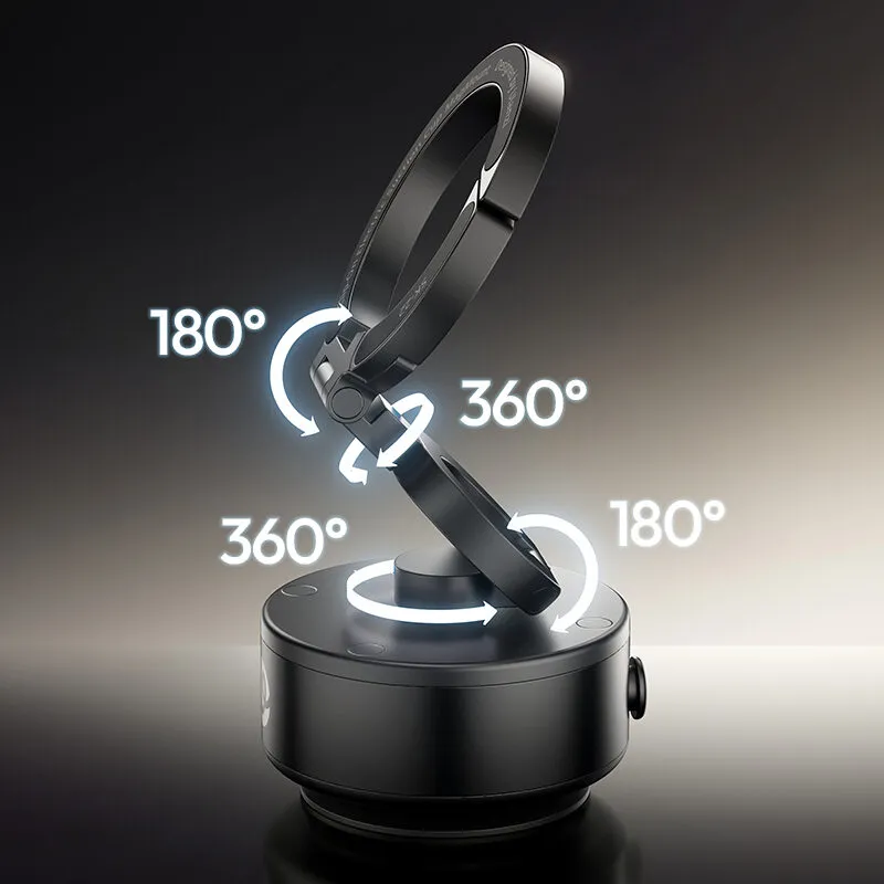 Держатель с электроприсоской Ulanzi ULANZI SK-22 Electric suction cup bracket for mobile phones Black Киев - изображение 9