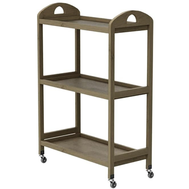 Этажерка для ванной на колёсиках 