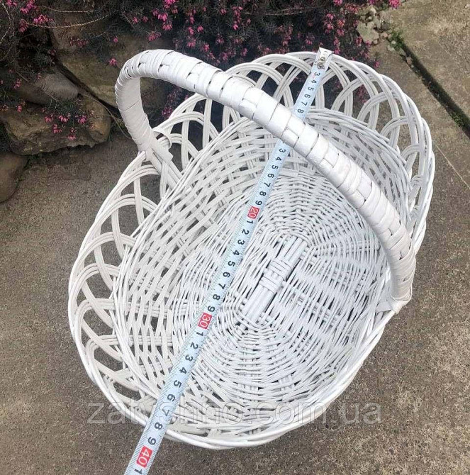 Корзина плетеная белая на паску Киев - изображение 5