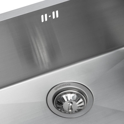 Мийка кухонна GRANADO Under top L STEEL S304 (GS09304) Вінниця - фото 4