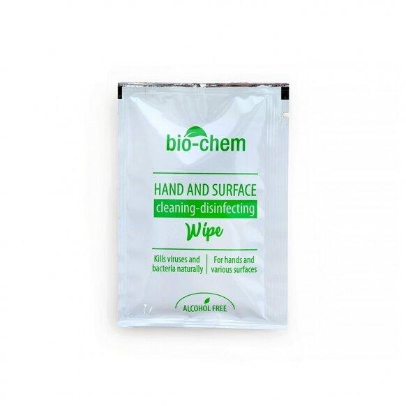 ЧИСНІ І ДАЗИНФІЦУВАЛЬНІ САЛФЕТКИ, Bio-Chem, Коробка 200 шт. Дніпро - фото 2