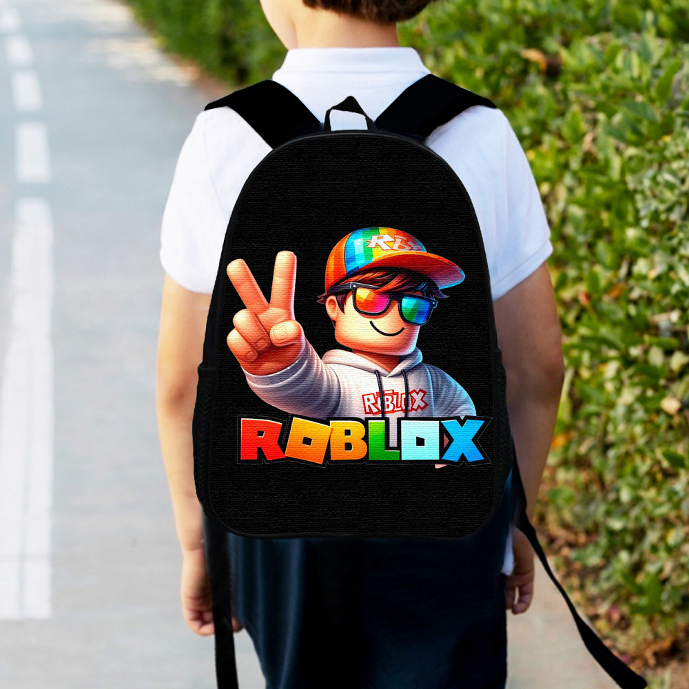 Рюкзак дитячий Роблокс 34х27 см ранець Roblox міський c принтом для хлопчика (00500) Київ - фото 1