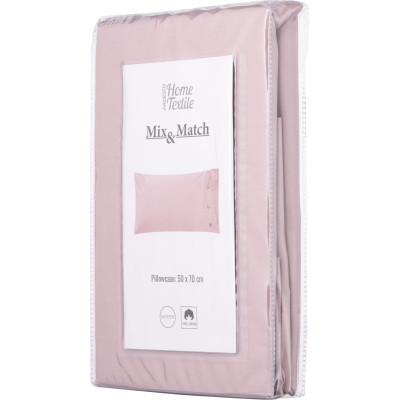 Наволочка Ardesto Mix&amp;Match 50х70см сатин, пудра (ART5070PCP) Вінниця - фото 10
