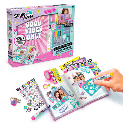 Набір для творчості Canal Toys DIY Style 4 Ever Cкрапбукінг - Щоденник для таємниць (OFG298) Вінниця - фото 8