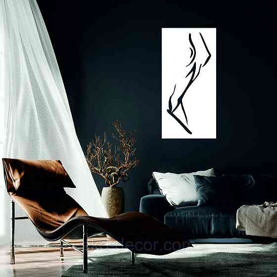 Декоративне настінне 3D Панно «Жіночий Образ», Декор на стіну з об'ємом Київ