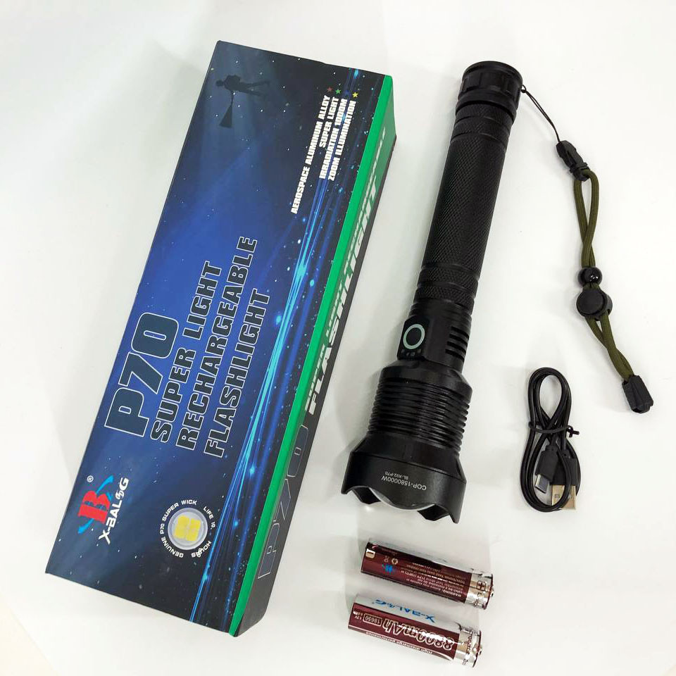 Тактичний над'яскравий світлодіодний ліхтар X-Balog, Ручний ліхтар з двома режимами роботи JS-78 Львів - фото 8