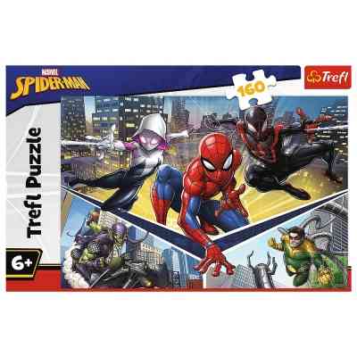Пазл Trefl Spiderman Сила людини-павука 160 елементів (5900511154221) Вінниця