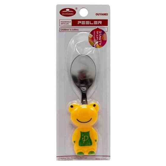 Дитяча ложка "Жабка" MGZ-0105-9 металева 13 см Вінниця