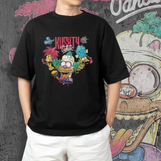 Футболка чоловіча з  принтом Сімпсони Красті Розмір 48 Anime01Розмір 48 Дніпро