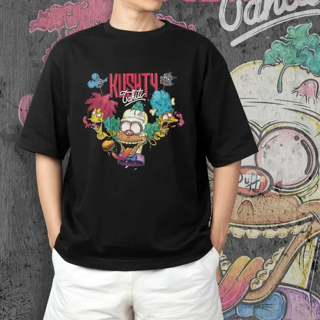 Футболка чоловіча з  принтом Сімпсони Красті Розмір 48 Anime01Розмір 48 Дніпро - фото 3