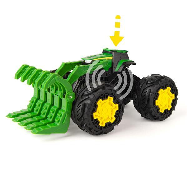 Машинка Трактор John Deere Kids Monster Treads з ковшем і великими колесами (47327) Харків - фото 6