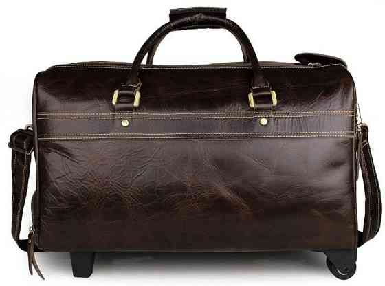 Сумка дорожная Vintage 14253 на колесах Коричневая Киев