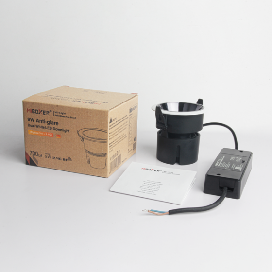 Milight Розумний стельовий точковий світильник поворотний Zigbee 3.0, CCT, 9 Вт, 2700-6500К, 24 Киев