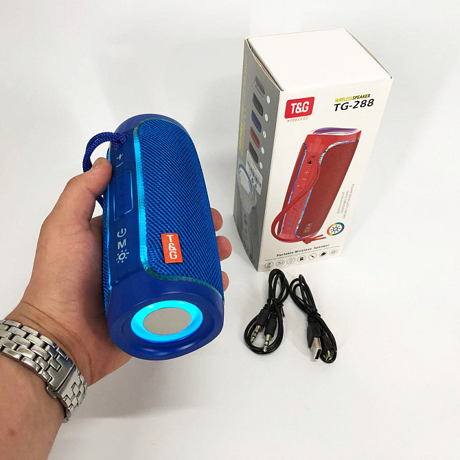 Bluetooth колонки с окружающим звучанием, Хорошая колонка для музыки, Мини-колонки с подсветкой BR-48 Львов - изображение 13