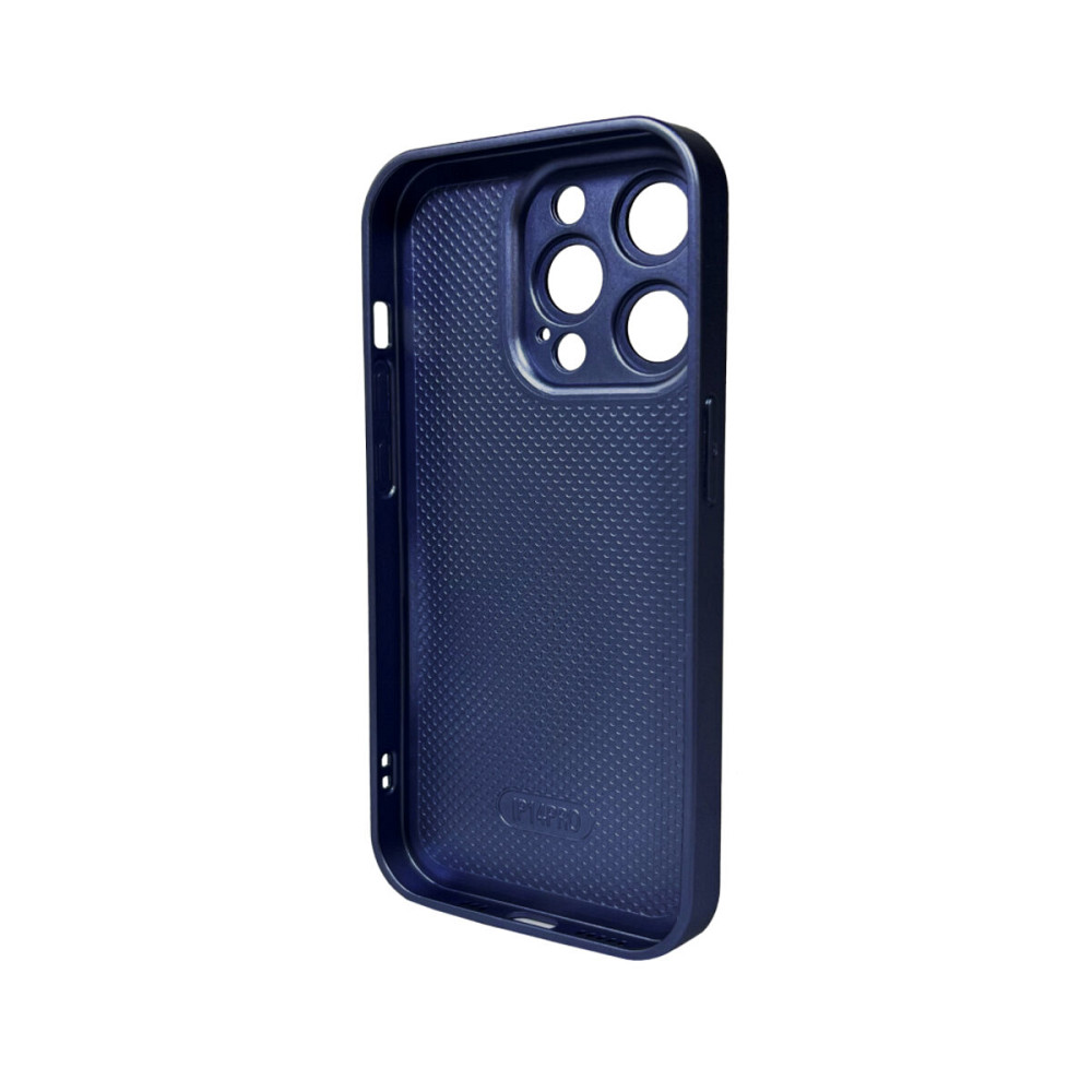 Чохол для смартфона AG Glass Matt Frame Color Logo for Apple iPhone 15 Pro Navy Blue Киев - изображение 2