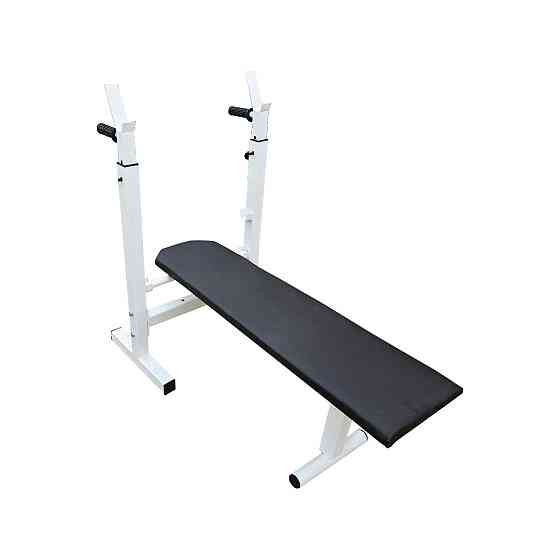 Лавка для жиму горизонтальна складна Білий Київ