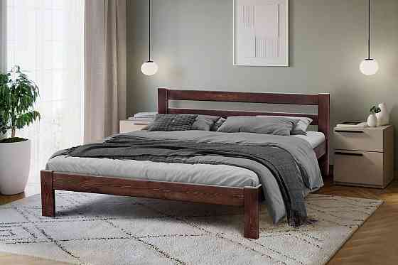 Ліжко Агат 1600*2000 горіх Днепр