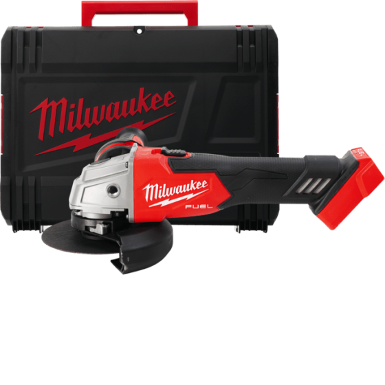 Шлифмашина угловая аккумуляторная MILWAUKEE, M18 FSAG125X-0X, диаметр 125мм (HDкейс) Одесса