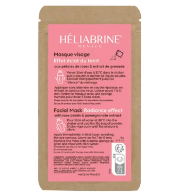 Антиоксидантна альгінатна маска з пелюстками троянд Floral Essence Alginate Mask with rose petals Heliabrine 15 г Дніпро - фото 1