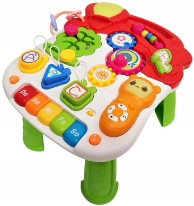 Ходунки каталка Limo Toy 2 в 1 Веселий бізіборд ігровий столик (M 5473 AB) Чернігів - фото 5