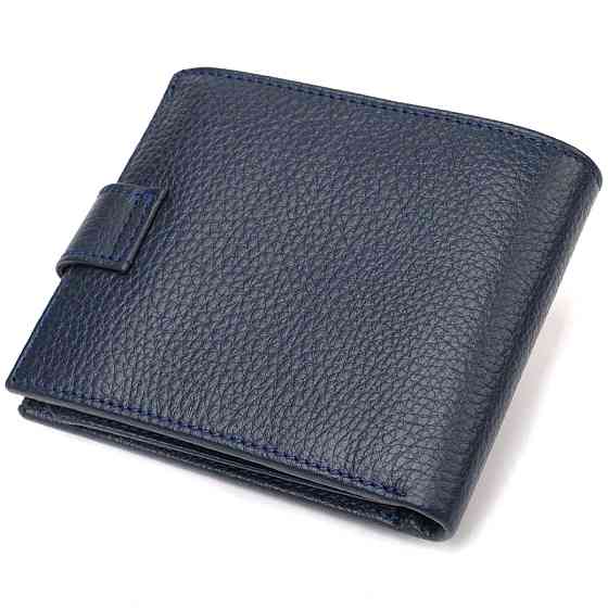 Привлекательный горизонтальный кошелек для мужчин из натуральной кожи флотар CANPELLINI 21894 Синий Киев