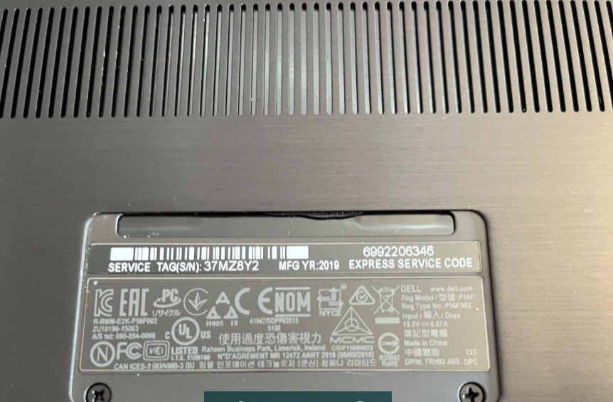 Ноутбук DEll Precision 5540 i9, 32Gb. DDR4, Nvidia p2000 15.6