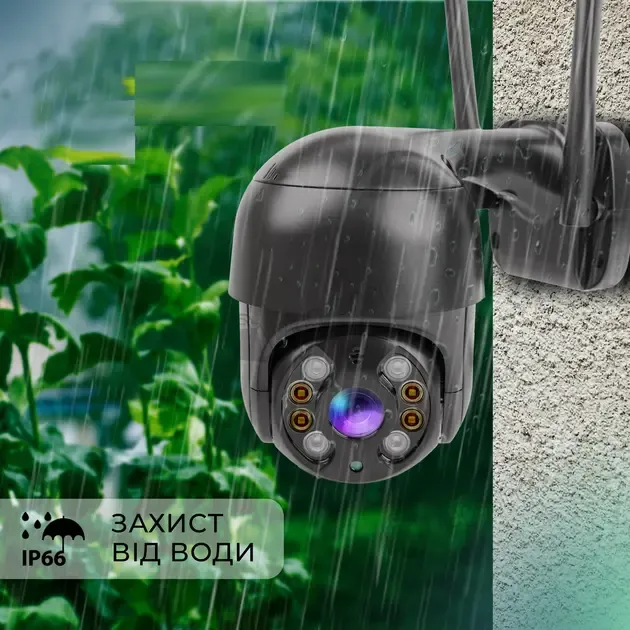 Уличная поворотная IP-камера WI-FI ,А8 / 4mp 360 (A8) monitor ICSSE Коломыя - изображение 4