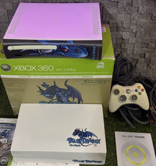 XBOX 360 limited Dragons NTSC J 100 volt, з фігурками. Харків - фото 7