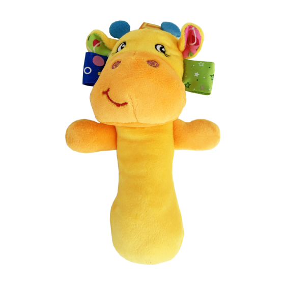 Игрушка - пищалка, мягкая погремушка для малышей Sozzy 1205 Жираф Кривой Рог