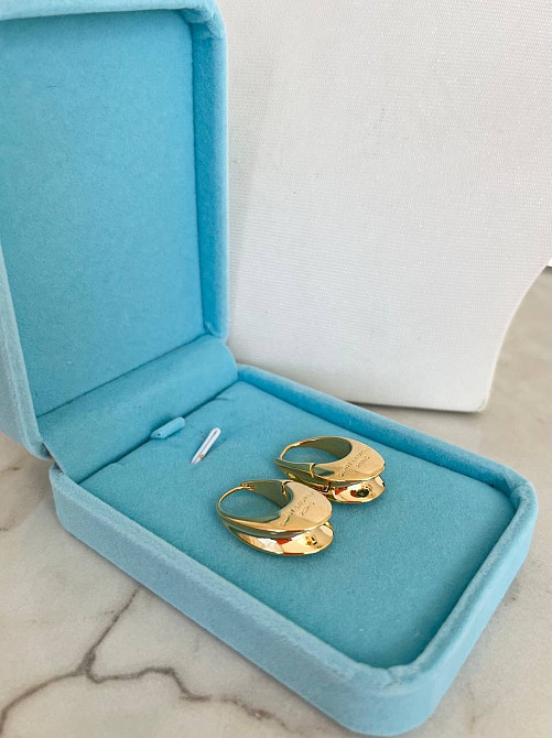 Сережки Saint Laurent позолота 18К Одеса - фото 5