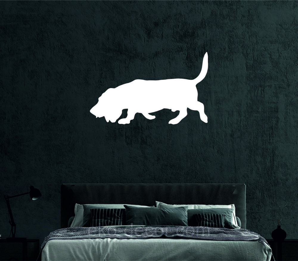 Декоративное настенное Панно «Бигль», Декор на стену 110*67 см, Белый Киев - изображение 5